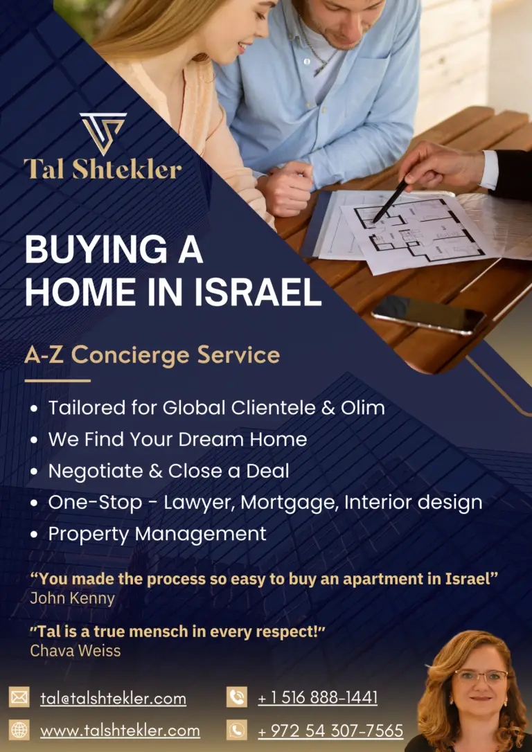Buying a Home in Israel